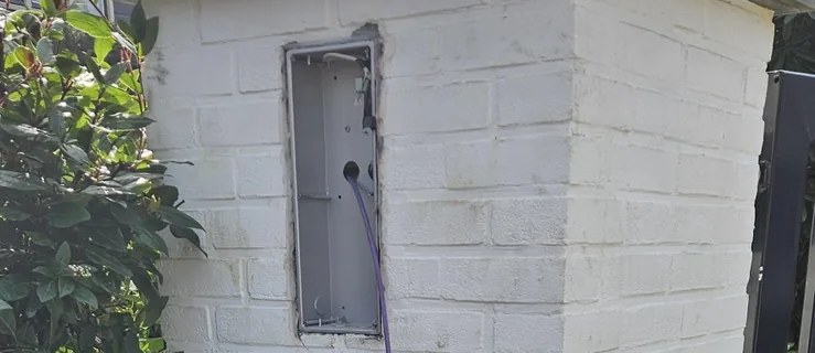 Intercom bij de poort in Blaricum deed niets, en toch was hij niet stuk