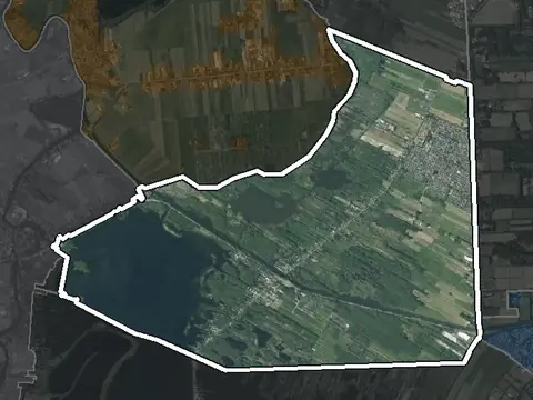 Luchtfoto van Kortenhoef in Wijdemeren
